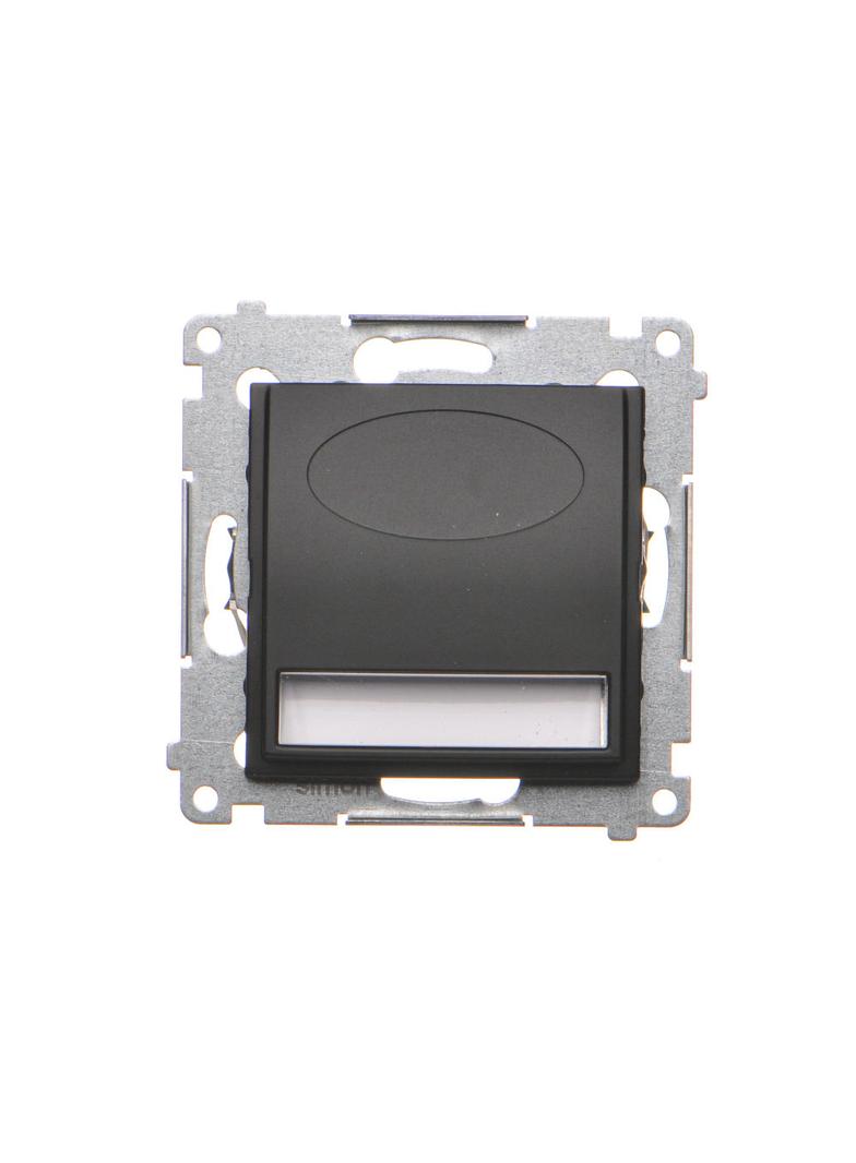 Simon 54 Oprawa oświetleniowa LED 230V AC 1.1 W białe ciepłe 3100 K czarny