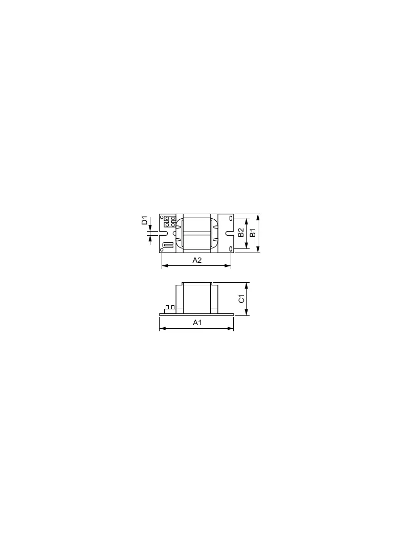 Statecznik transformator BSN 400 K407-ITS 230/240V 50Hz BC3-166 PHILIPS