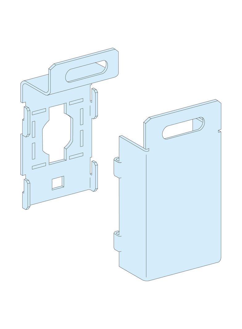 Rozdzielnice PrismaSet, zestaw do zamykania na kłódkę IP55
