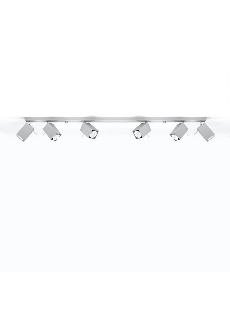 Sollux Plafon MERIDA 6L szary SL.0462