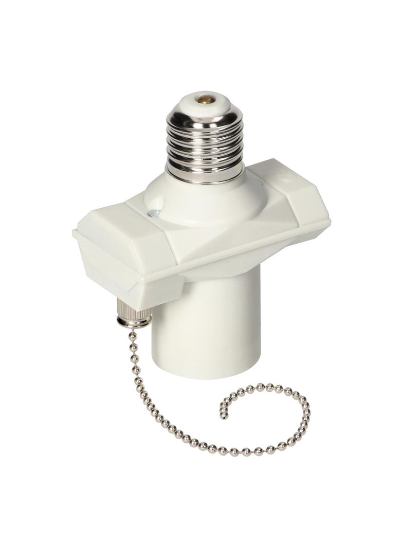 Oprawka do lampy OPW E-27 z wyłącznikiem OPW E-27 BI ORNO
