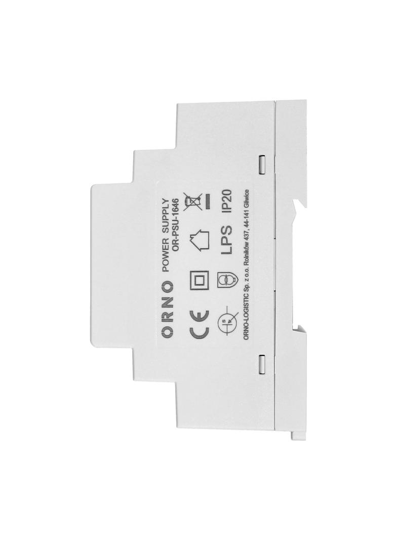 Zasilacz na szynę DIN 24VDC, 0,63A, 15W, szerokość 1 moduł OR-PSU-1646 ORNO