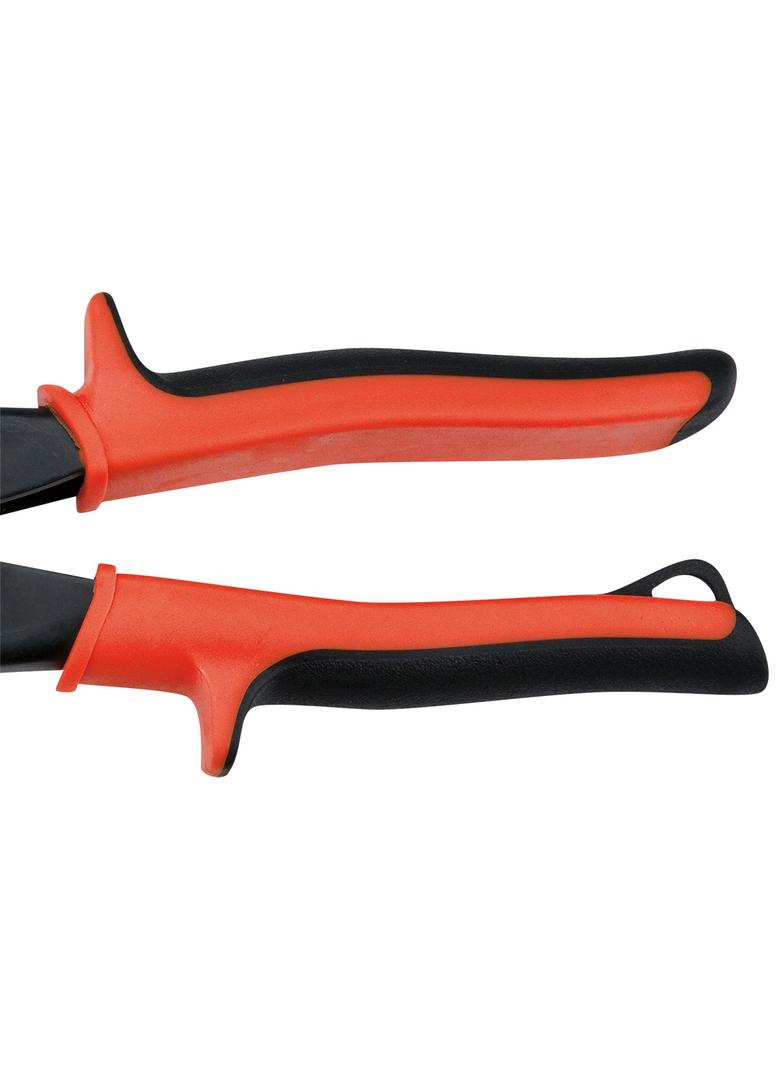 Nożyce do blachy 240 mm, odgięte prawe