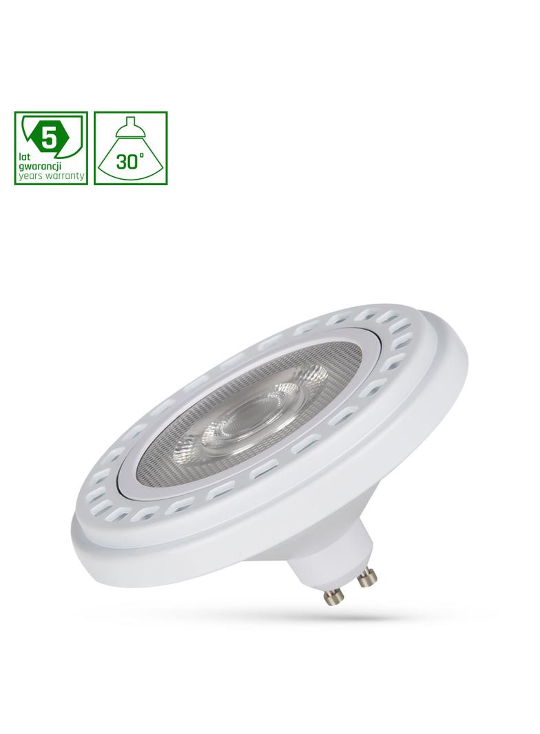 Żarówka LED AR111 GU10 230V 20W COB 30ST NW b. neutralna RA90 BIAŁY 5 lat gw. Spectrum LED