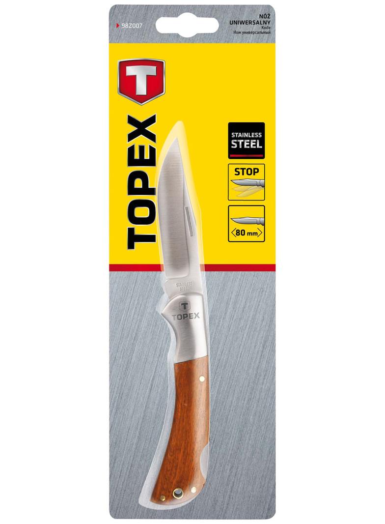 Nóż uniwersalny, ostrze 80 mm, składany