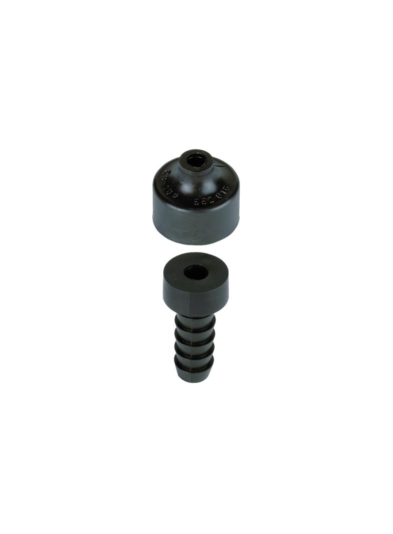 Przepust dachowy fi 34 mm, otwór 16 mm, tworzywo 552010 DEHN