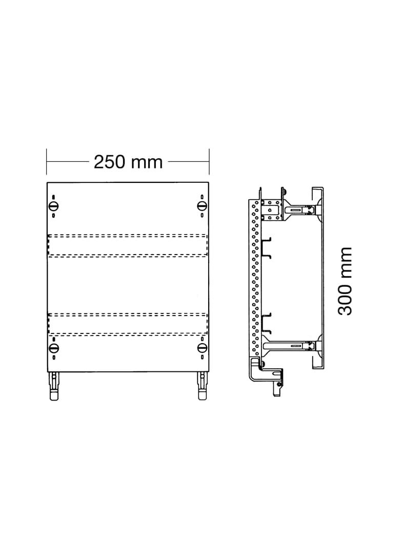ED61KA Zestaw łączeniowy 1F do złączek