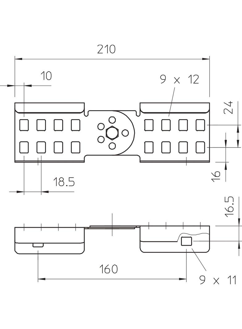 LGVG 60, ŁĄCZNIK PRZEGUBOWY 60MM VA ŚRU
