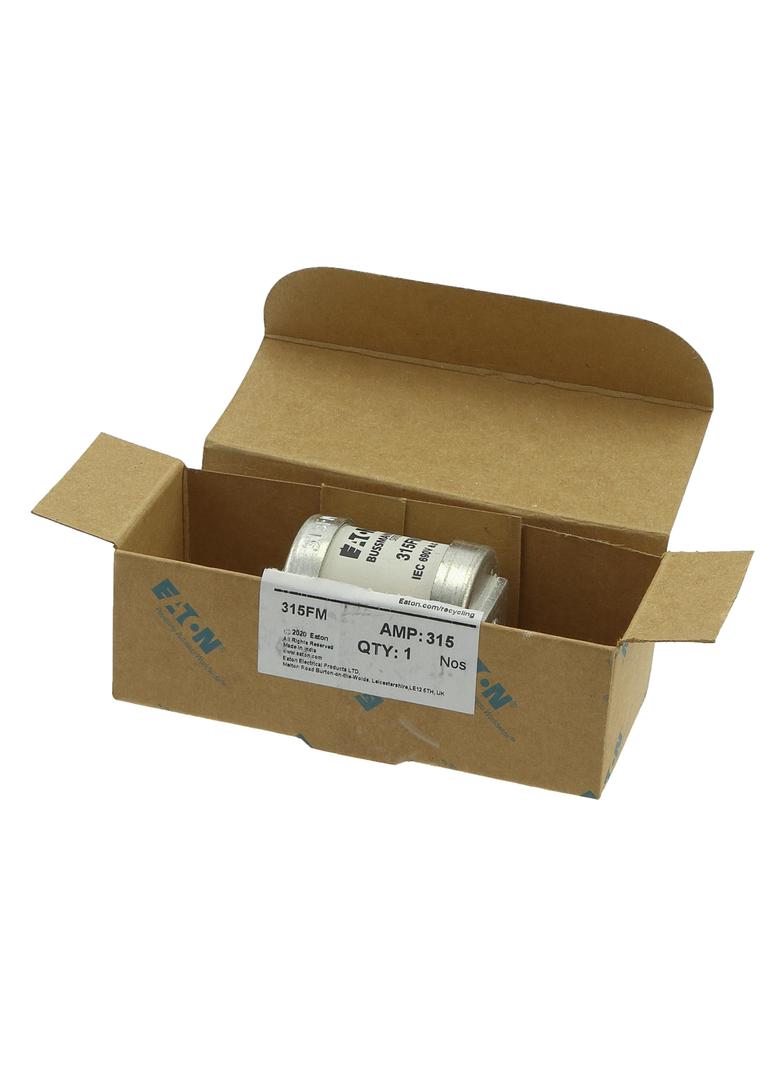 315A 690V AC BS88 HIGH SPEED FUSE Wkładka szybka 315A AC 690V DC 450V BS88 41x113 mm aR, 315FM EATON