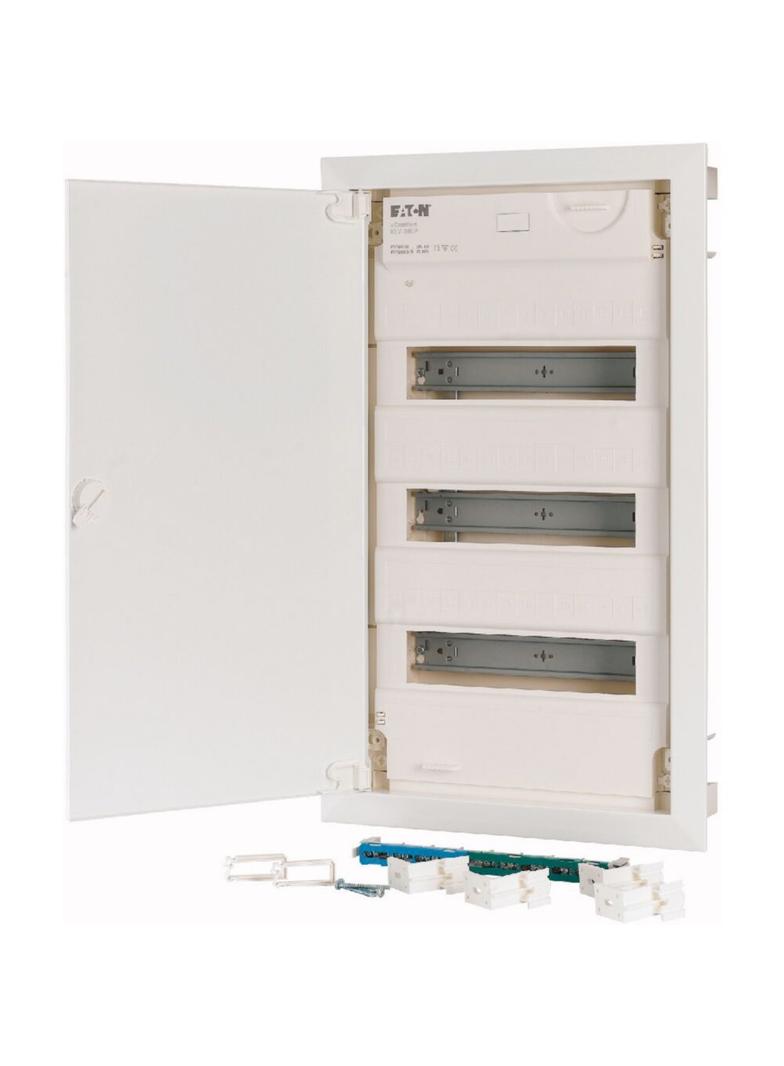 KLV-36UPS-F Rozdzielnica modułowa podtynkowa płaska 3x12 kl.II IP30 zawiera listwy N/PE 178818 EATON