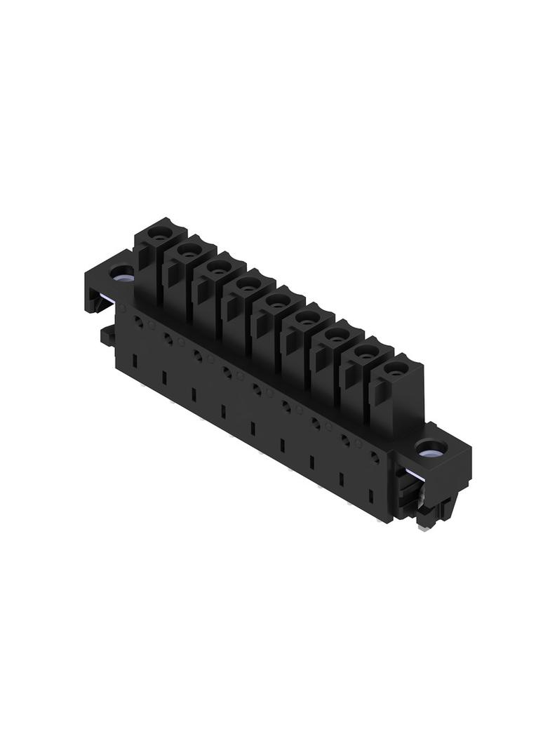 BCL-SMT 3.81/09/180LFI 1.5SN BK BX Wtyki PCB (złącza płyty), 3.81 mm, Liczba biegunów: 9, kąt odejścia: 180° /50szt./ 1029340000 WEIDMÜLLER