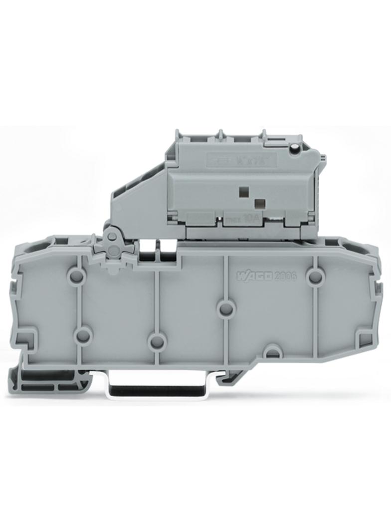 złączka bezpiecz. ze ścianką końcową