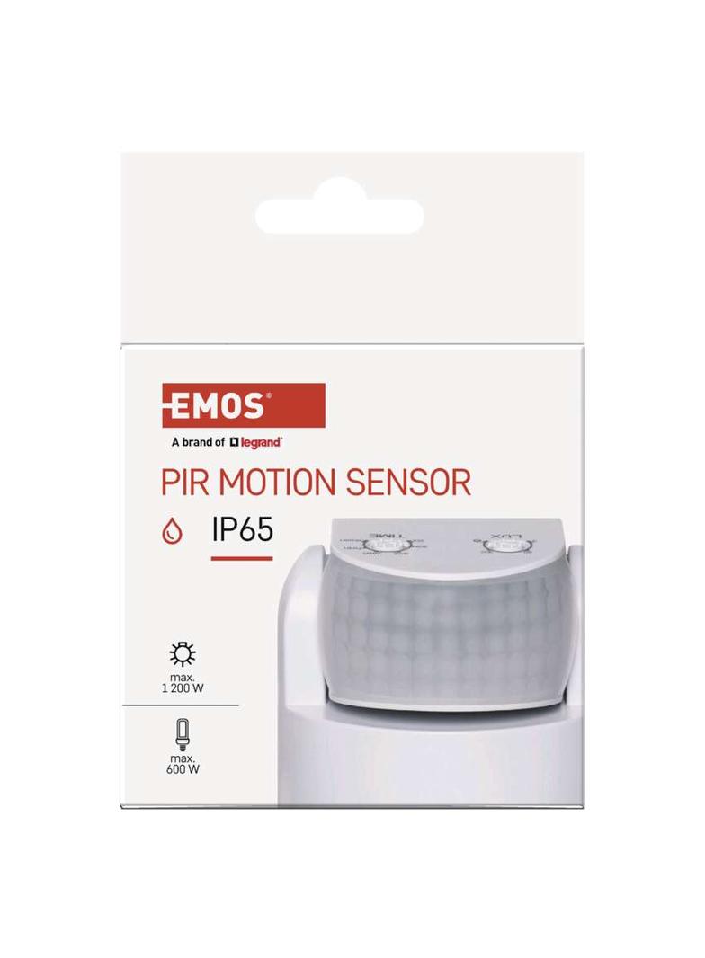Czujnik ruchu PIR IP65 1200W biały G1240 EMOS