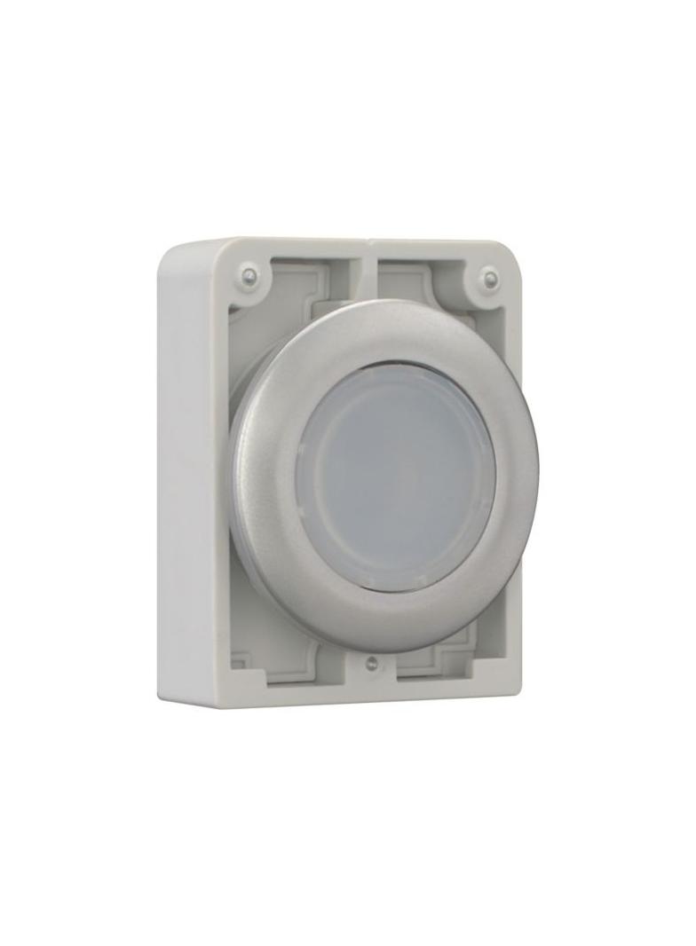M30C-FDRL-W Przycisk podświetlany 30mm płaski bez samopowrotu biały 182950 EATON