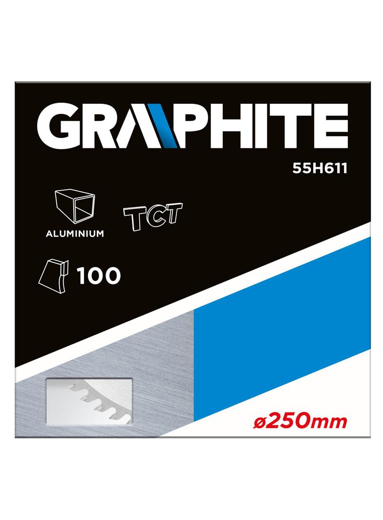 Tarcza do pilarki, widiowa, 250 x 30 mm, 100 zębów, do aluminium