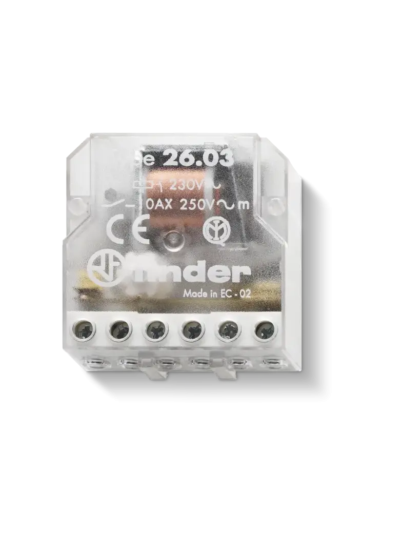 Przekaźnik impulsowy instalacyjny 1 Z + 1 R; 10A; 230V AC