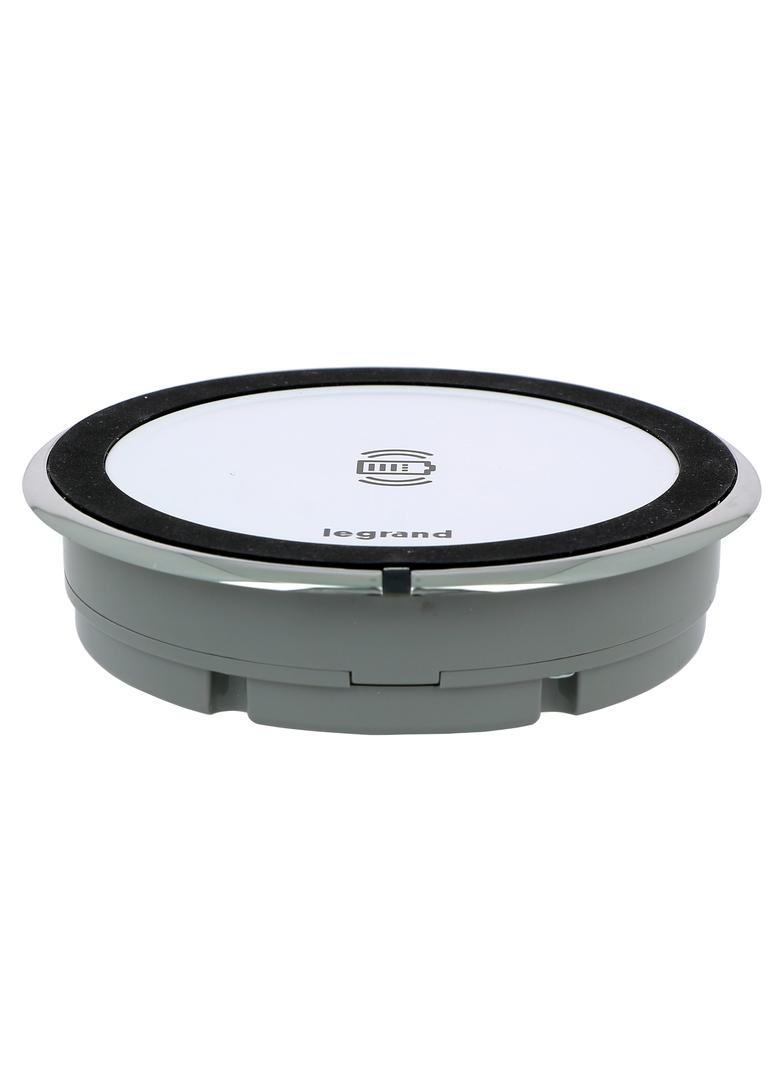 INCARA: DISQ 80 - ŁADOWARKA INDUKCYJNA-1X15W-BIAŁY, Legrand