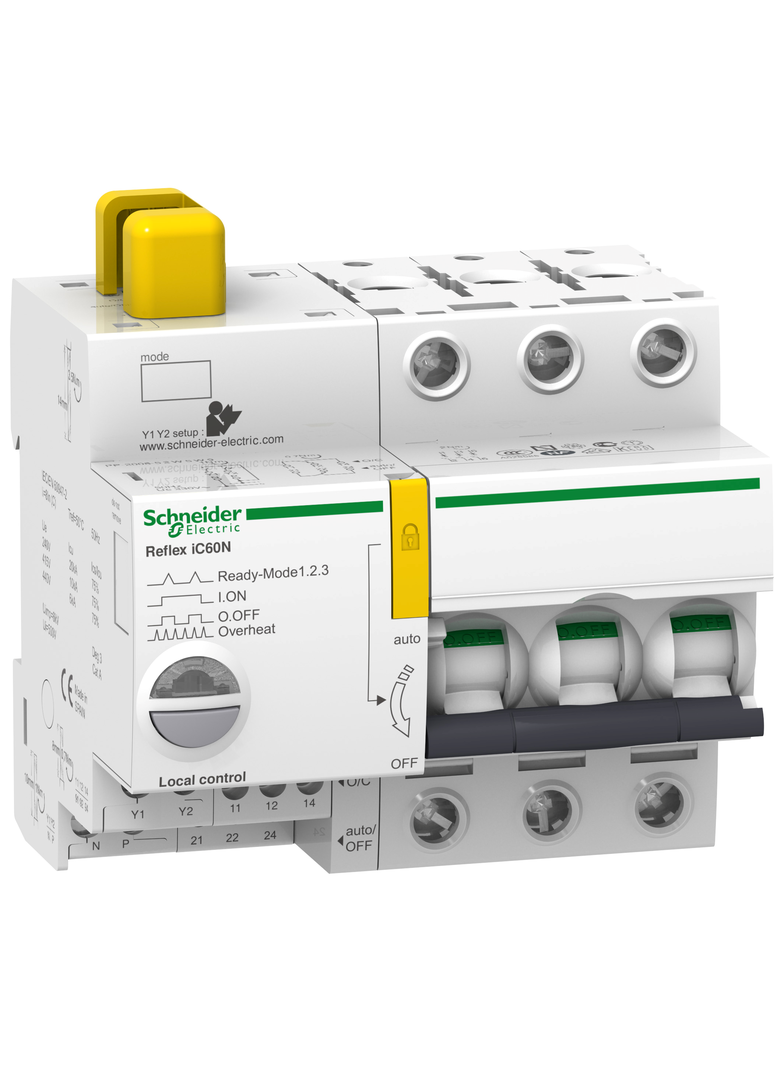 Urządzenie do sterowania oświetleniem Acti9 REFLEX iC60N TI24 charakterystyka D 25A 3P