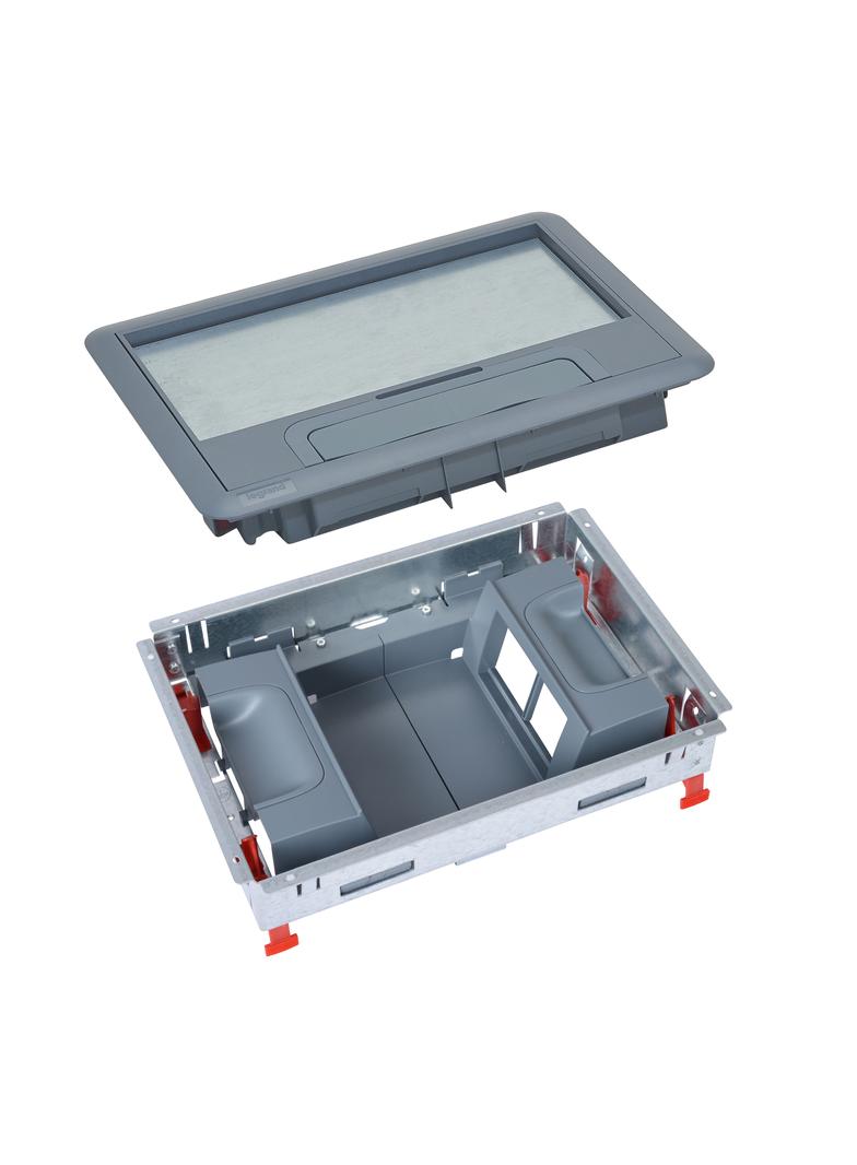 PUSZKA PODŁOGOWA STANDARD KOMPLETNA Z POKRYWĄ PLASTIKOWĄ - 8(2X4) MODUŁÓW MOSAIC MONTOWANYCH PIONOWO