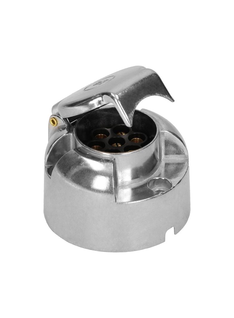 Gniazdo przyczepy aluminiowe 7 pinów 12/24V OR-AE-1387 ORNO