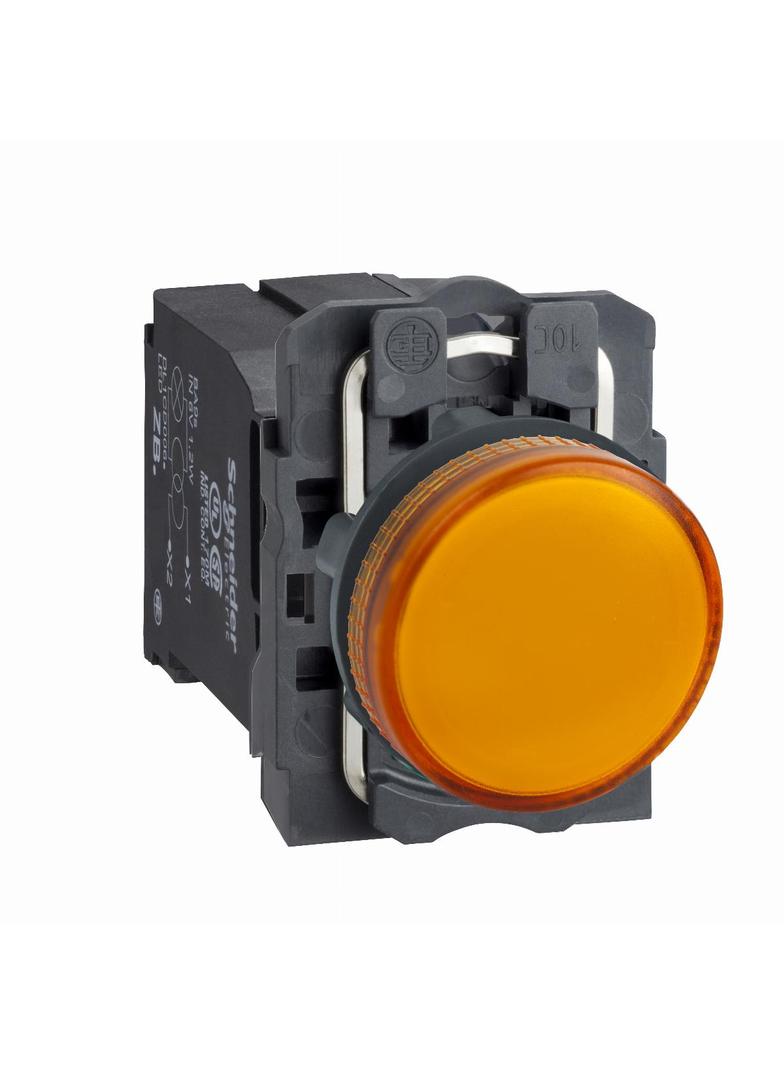 Harmony XB5 Lampka sygnalizacyjna pomarańczowa żarówka 220/240V plastikowa typowa