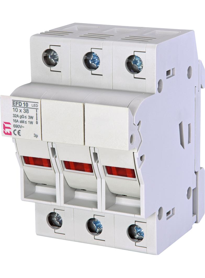 Rozłącznik bezpiecznikowy z adapterem EFD 10 3P LED AD 002540314 ETI