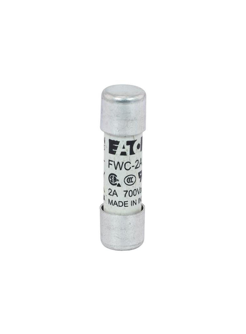 2AMP 700V AC UL FERRULE 10x38MM FUSE Wkładka szybka 2A AC 700V 10x38 mm aR UL FWC-2A10F EATON