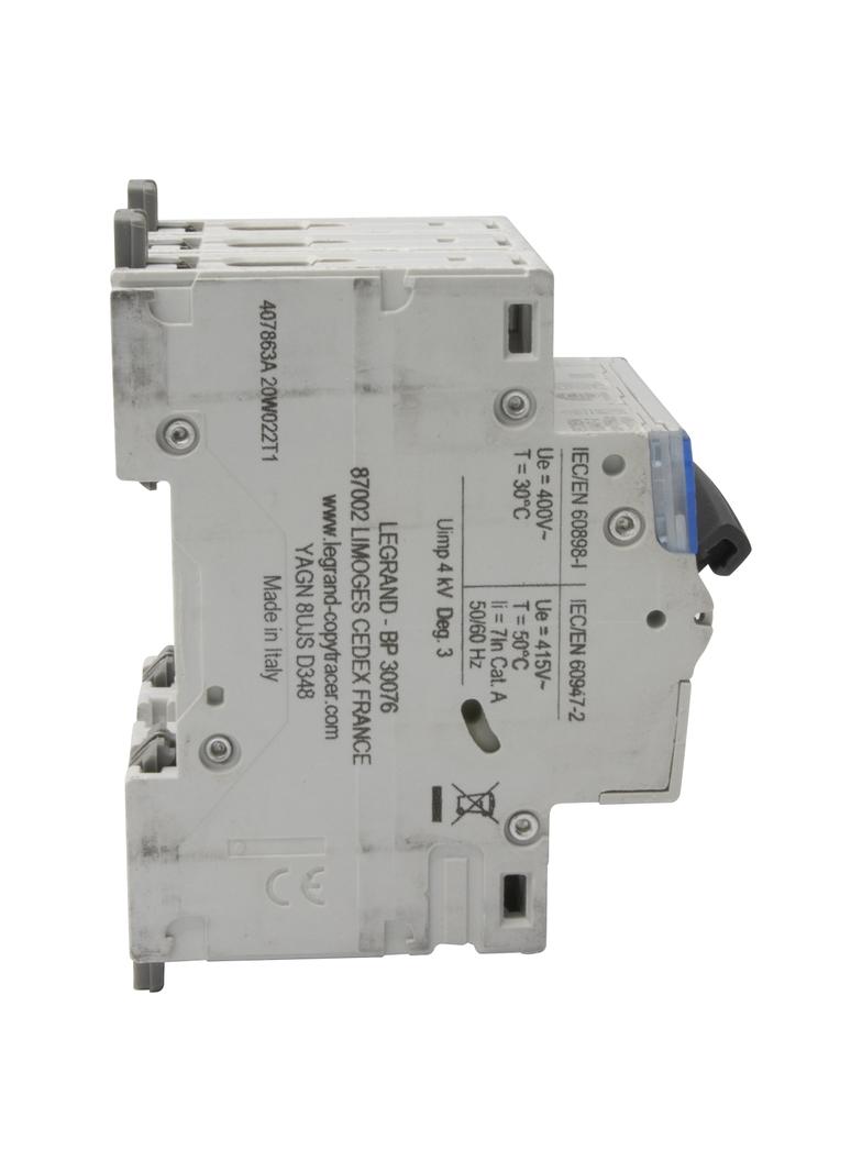 WYŁĄCZNIK NADPRĄDOWY S 303 3P C 40A 6000A SERII DX3, Legrand