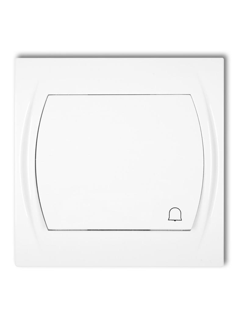 LOGO Przycisk zwierny /dzwonek/ podświetlany biały LWP-4L KARLIK