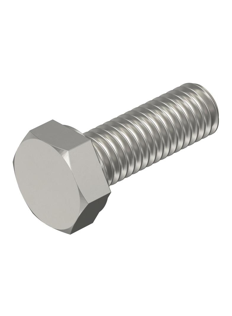 DIN933 M10x30V4A, Śruba z łbem sześciokątnym