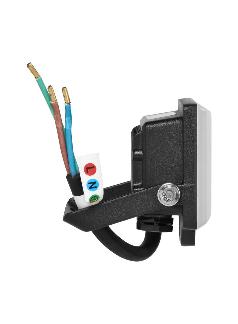 PORTO LED 10W naświetlacz bezramkowy, 800lm, IP65, 4000K, aluminium + poliwęglan