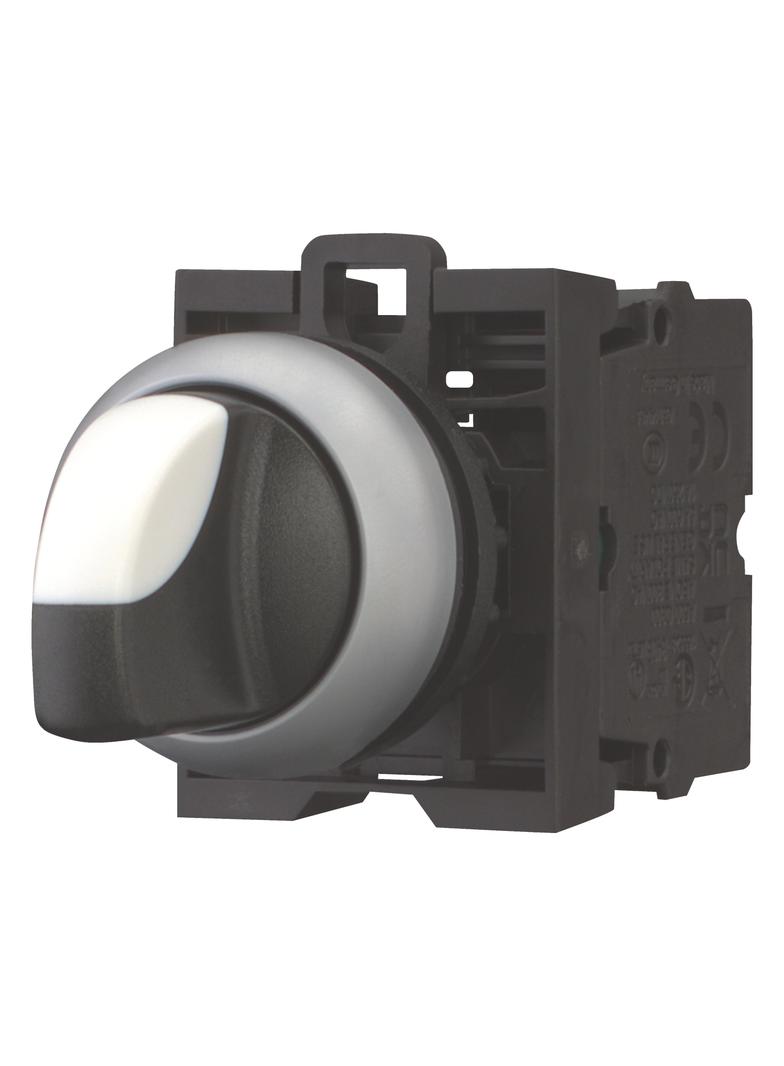 M22-WRK/K10 Przełącznik 2 położeniowy pokrętło 22mm czarny 1Z bez samopowrotu 216518 EATON