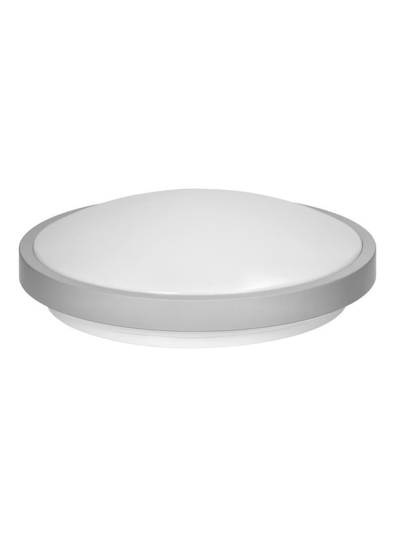 Lampa sufitowa SELENE plafon 2xE27 2x60W klosz matowy IP54 szary