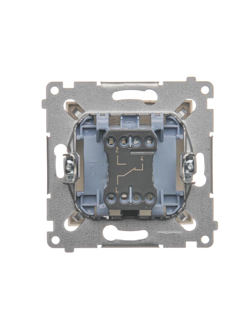 Simon 54 Łącznik schodowy 16A 250V zaciski śrubowe kremowy DW6A.01/41 KONTAKT