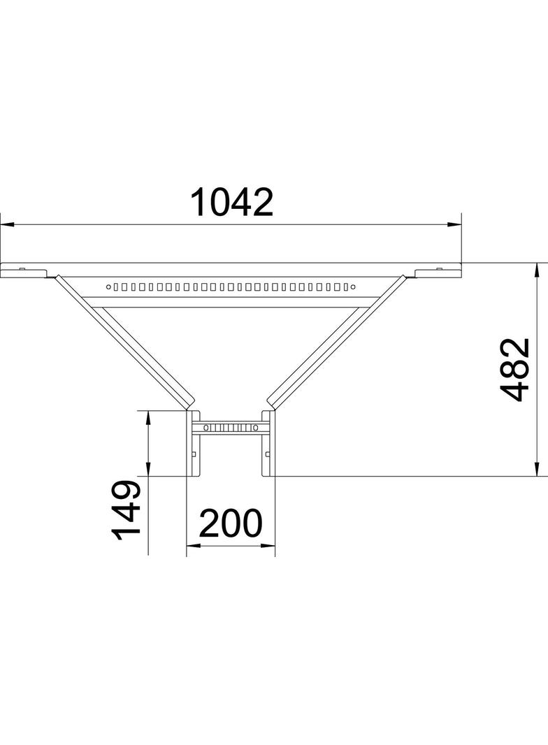 LAA 1120 R3 FT Trójnik dostawny drabin kabl.