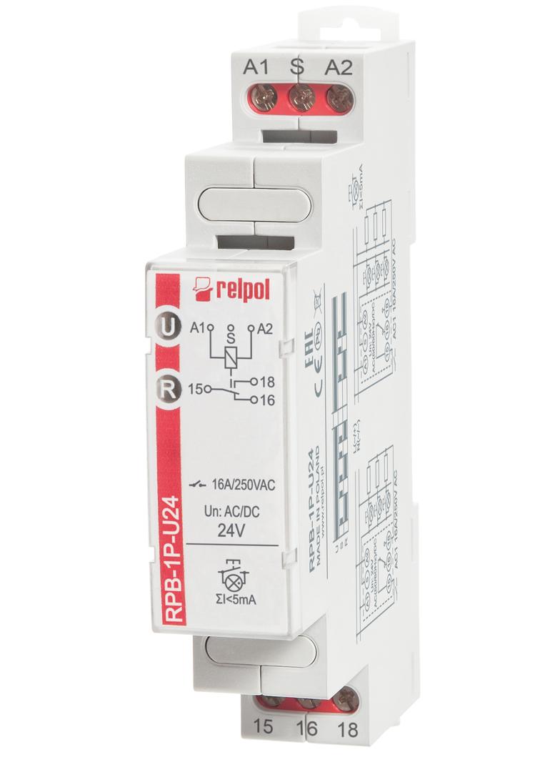 RPB-1P-U24 Przekaźnik impulsowy - bistabiln