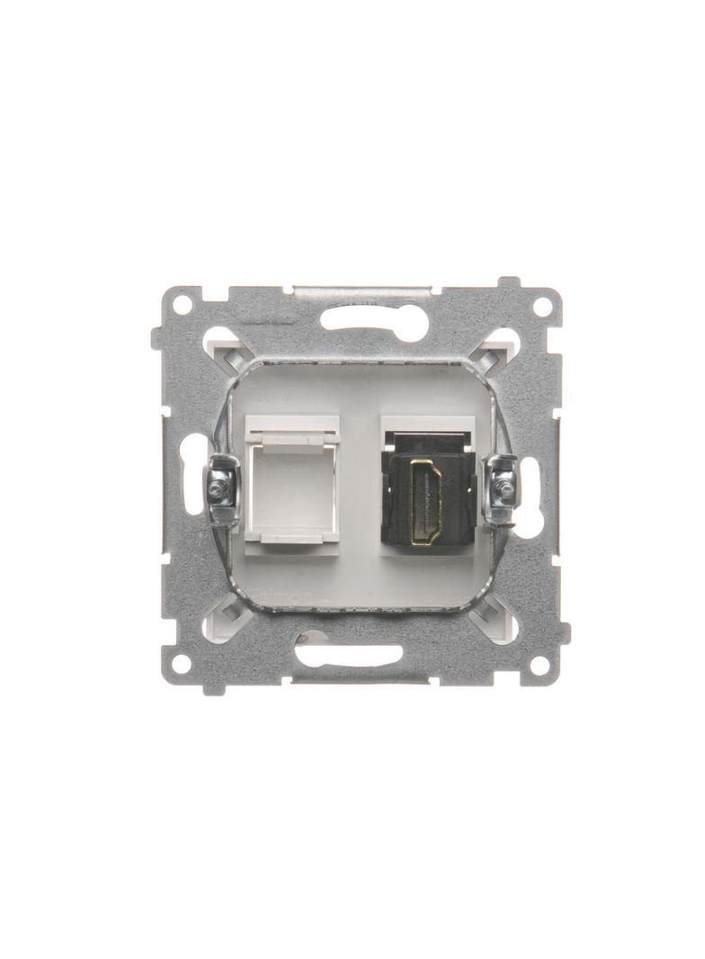 Simon 54 Gniazdo HDMI biały DGHDMI.01/11 KONTAKT