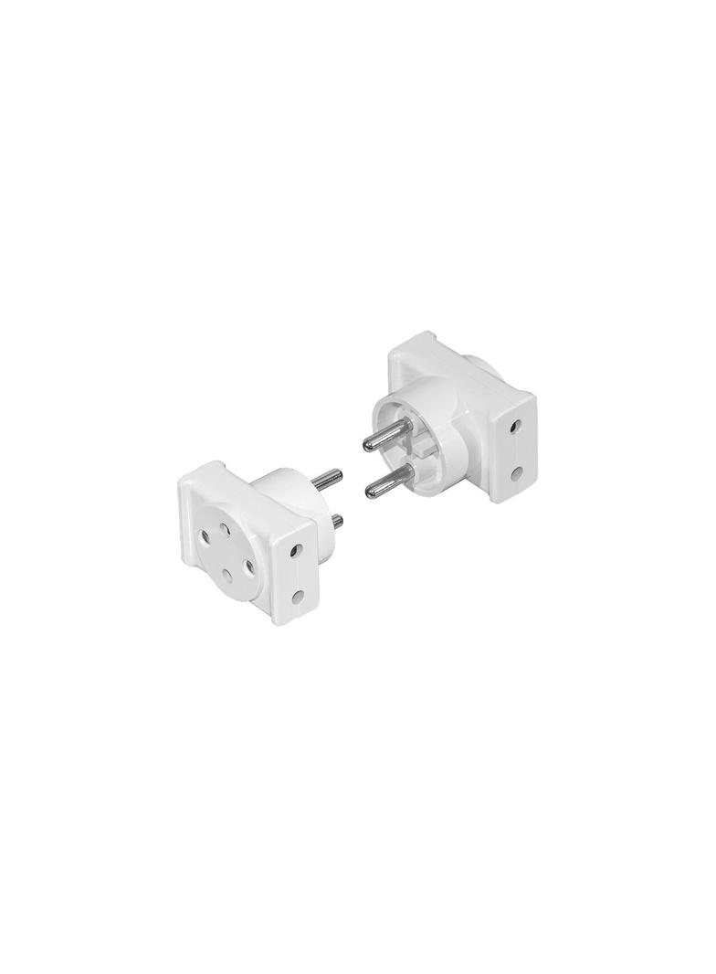 Adapter wtyczkowy 3x2P z przesłonami
