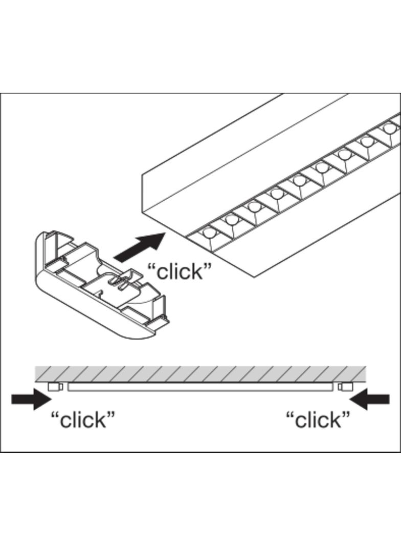 Oprawa liniowa z bezpośrednim i pośrednim rozsyłem światła LINEAR IndiviLED D/I 1500 56W 3000K