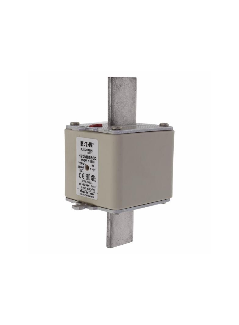 1500A 690V aR DIN 3 HSDNH FUSE Wkładka szybka 1500A AC 690V DIN 3 aR DIN IEC dual (combinat 170M8556