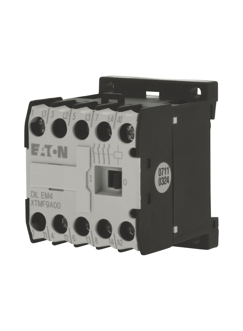 DILEM4(230V50HZ,240V60HZ) mały stycznik AC-3 4kW 4 polowy 051804 EATON
