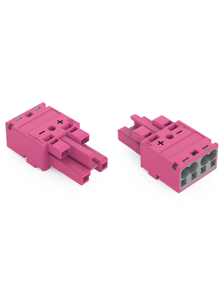 gniazdo 2-biegunowe raster 10 mm podłączanie 2-przewod.