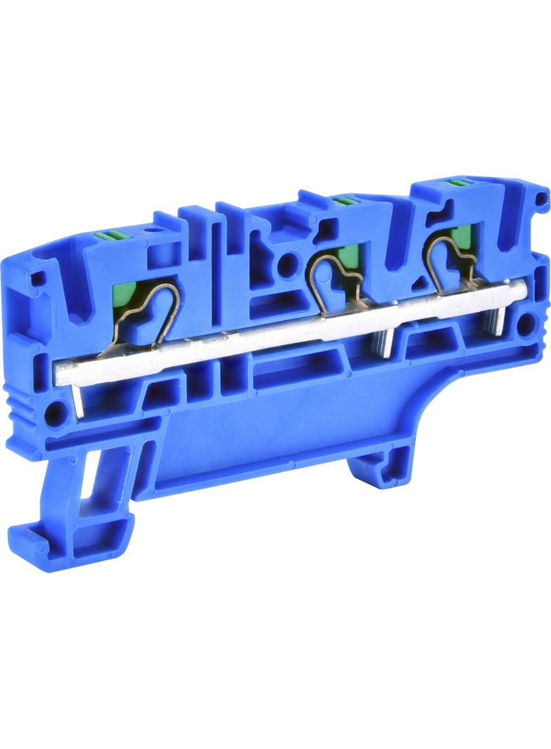 ESH-EFC.4/1+2B Złączka sprężynowa 4 mm2 PUSH-IN (niebieska)