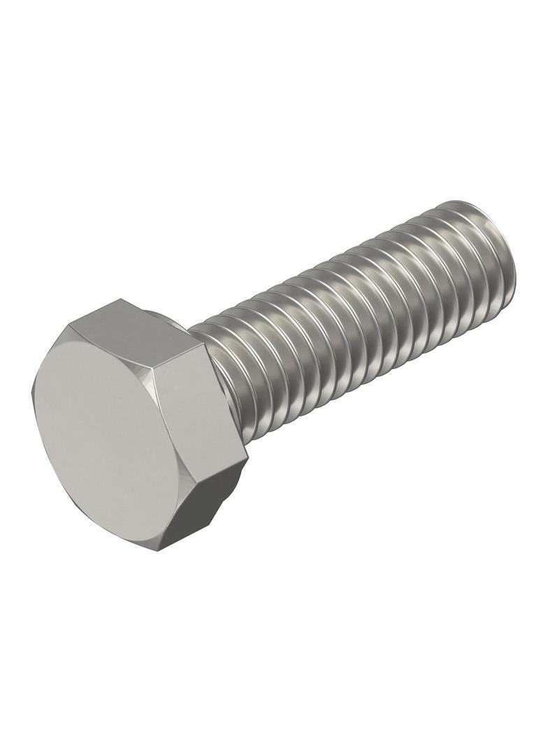 DIN933 M6x20 V4A, Śruba z łbem sześciokątnym