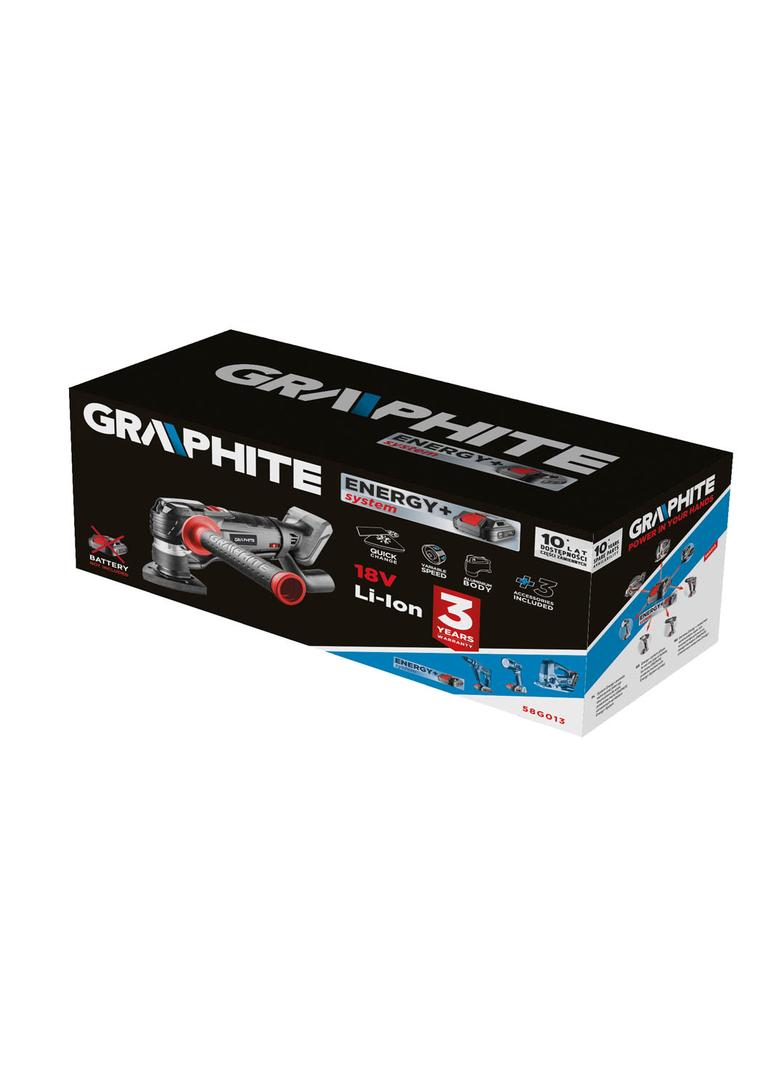 Urządzenie wielofunkcyjne akumulatorowe Energy+ 18V, Li-Ion, bez akumulatora