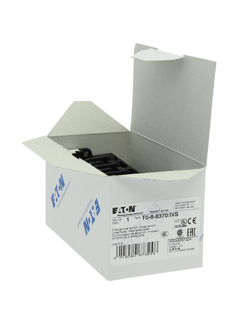 T0-6-8370/IVS Łącznik krzywkowy 20A 6.5kW 067324 EATON