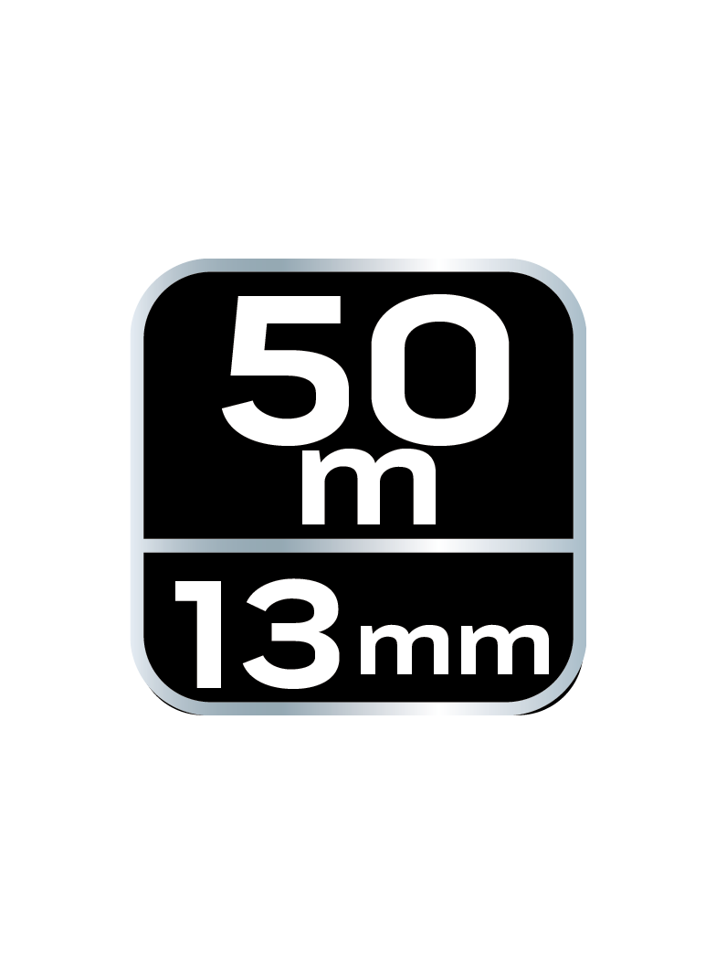 Taśma miernicza włókno szklane 50 m