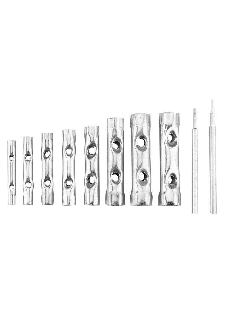 Klucze rurowe 6-22 mm, zestaw 10 szt.