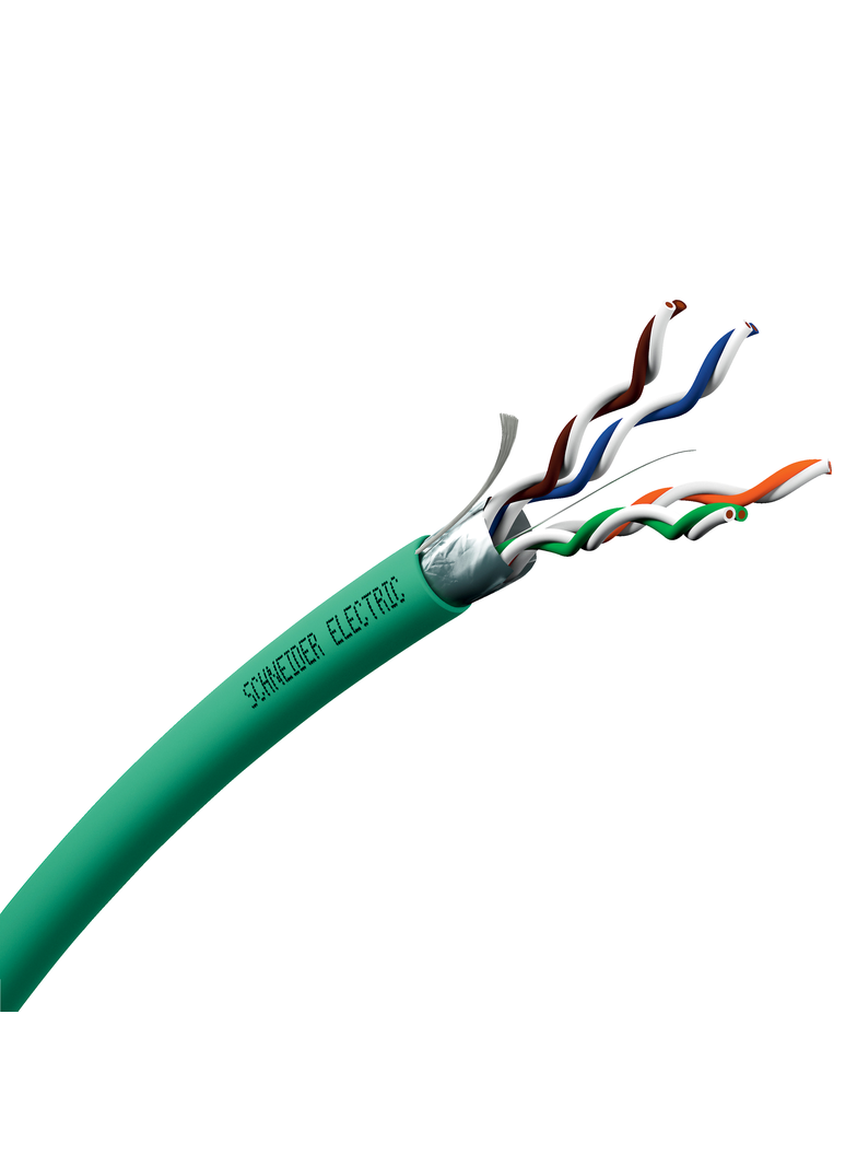 Kabel Actassi LAN F/UTP 4P Cat5e Euroclass D 155MHz LSZH 305m