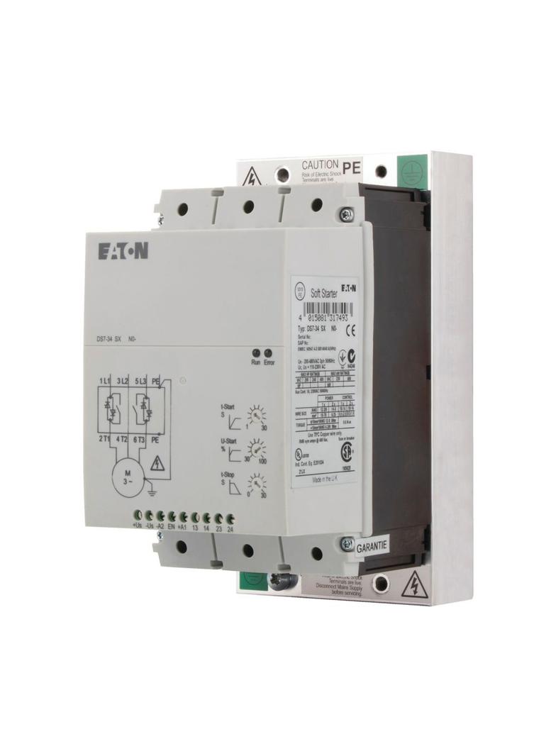 DS7-340SX100N0-N Softstarter DS7 100A 24VAC/DC 134920 EATON